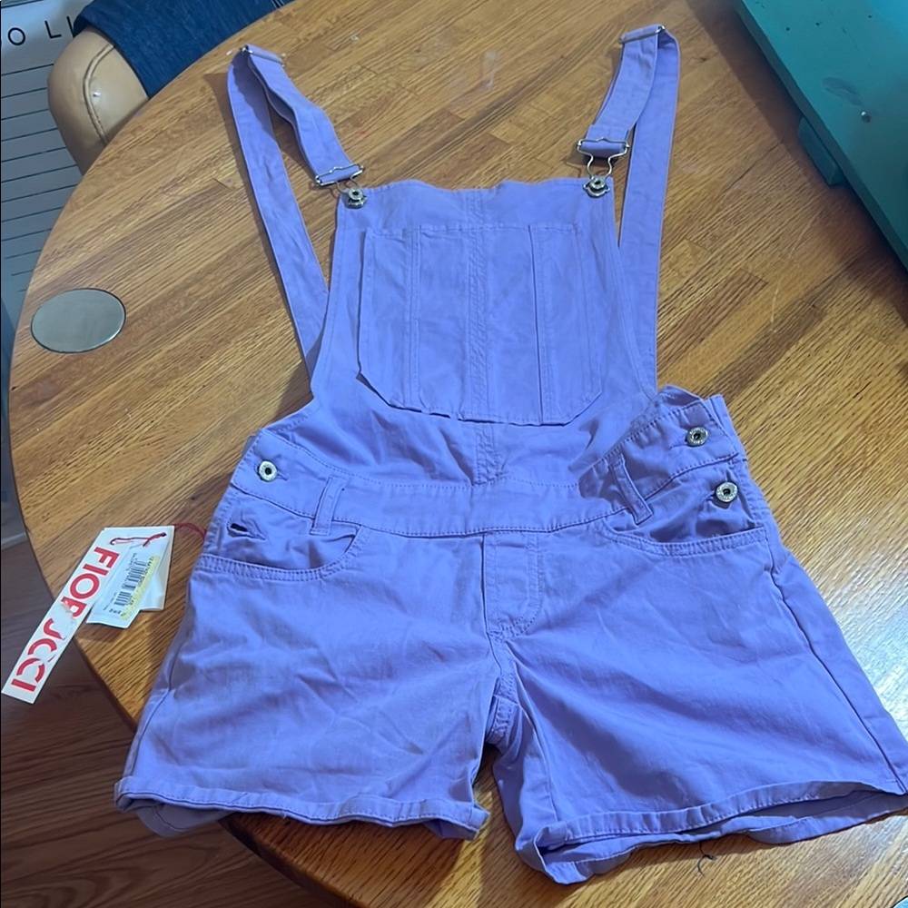Fiorucci Overalls- Shorts, Lavender